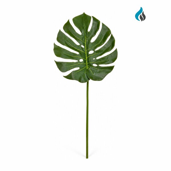 Coolplant Monstera kunstblad 75 cm – brandvertragend