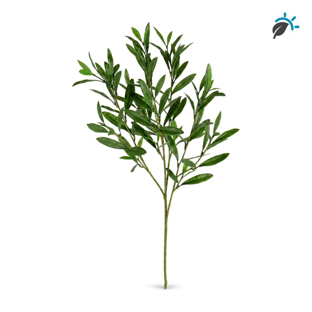 Coolplant Olijftak kunsttak donkergroen 70 cm – UV-bestendig