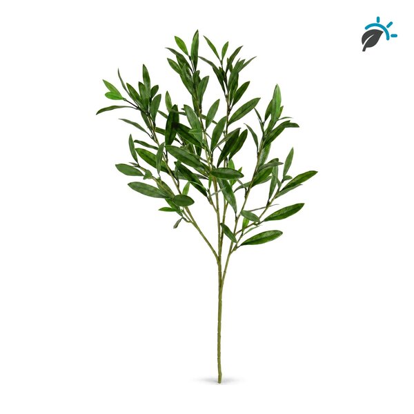 Coolplant Olijftak kunsttak donkergroen 70 cm – UV-bestendig