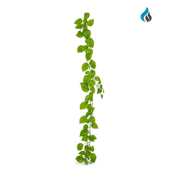 Pothos kunstslinger groen 182 cm – brandvertragend