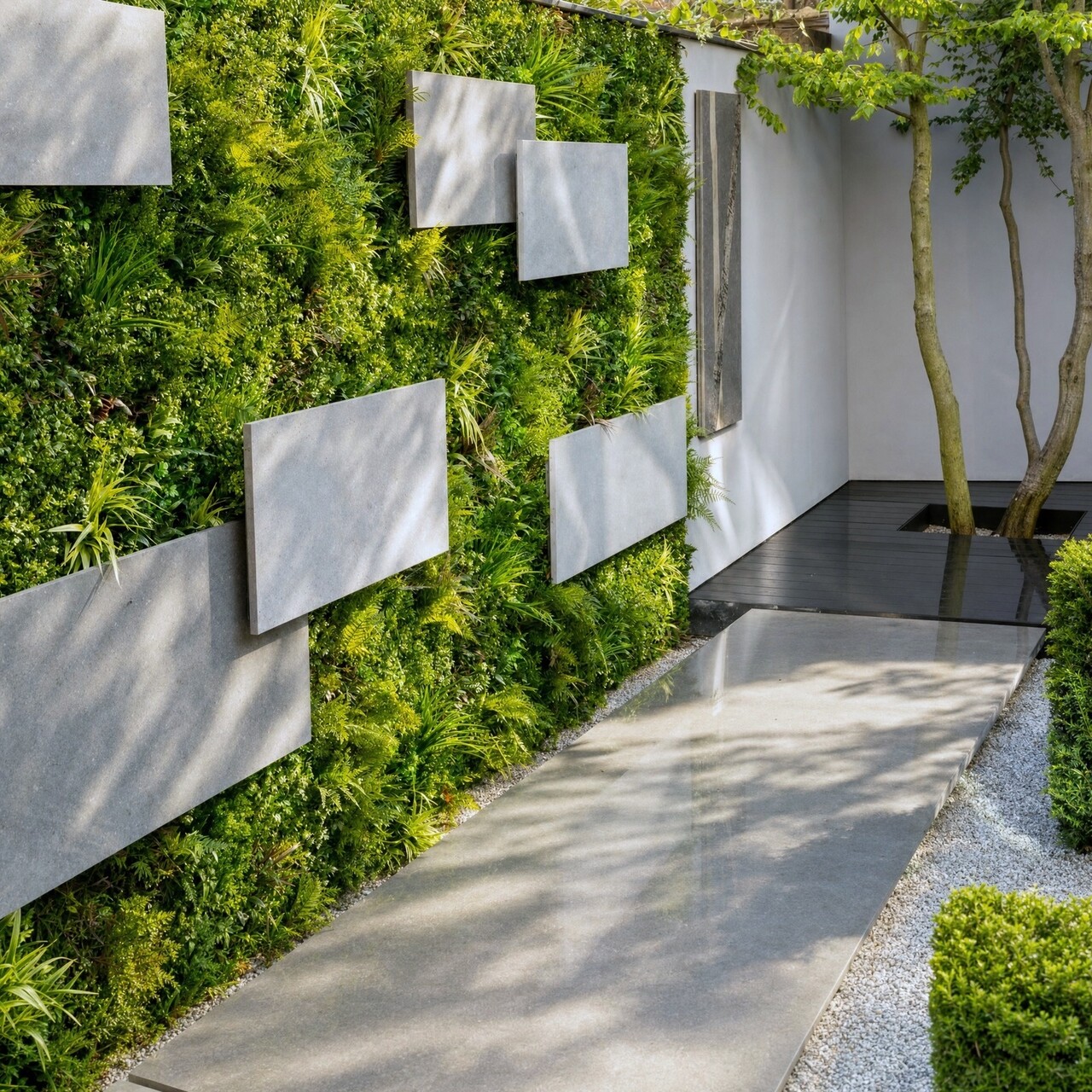 CoolPlantWall® wandpaneel 90 x 90 cm – binnen & buiten