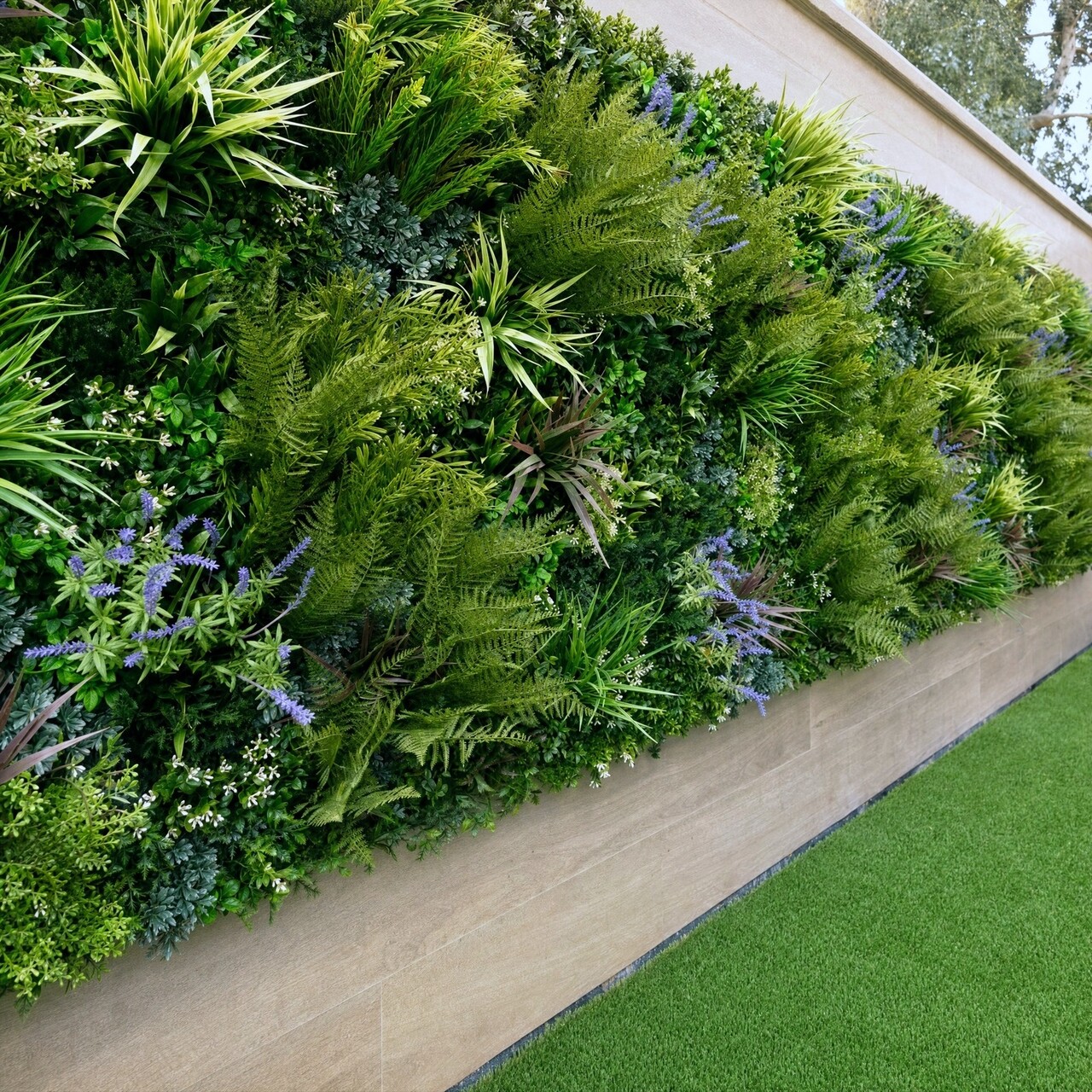 CoolPlantWall® wandpaneel 90 x 90 cm – binnen & buiten