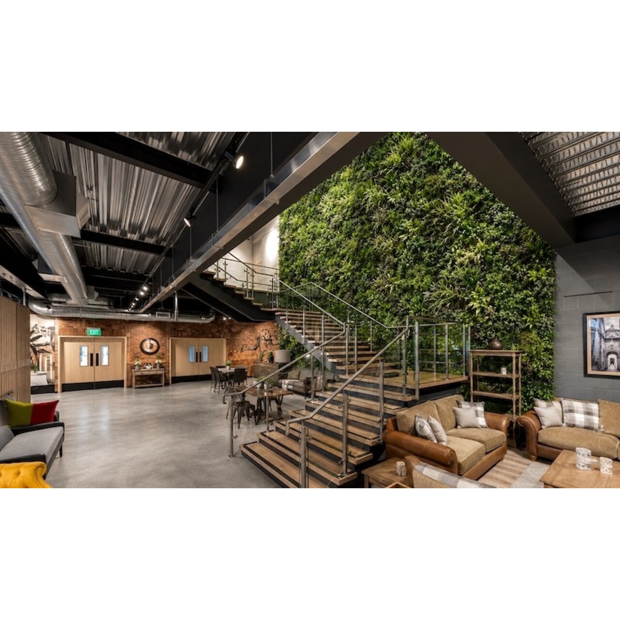Akoestische groene wand op maat – per m²