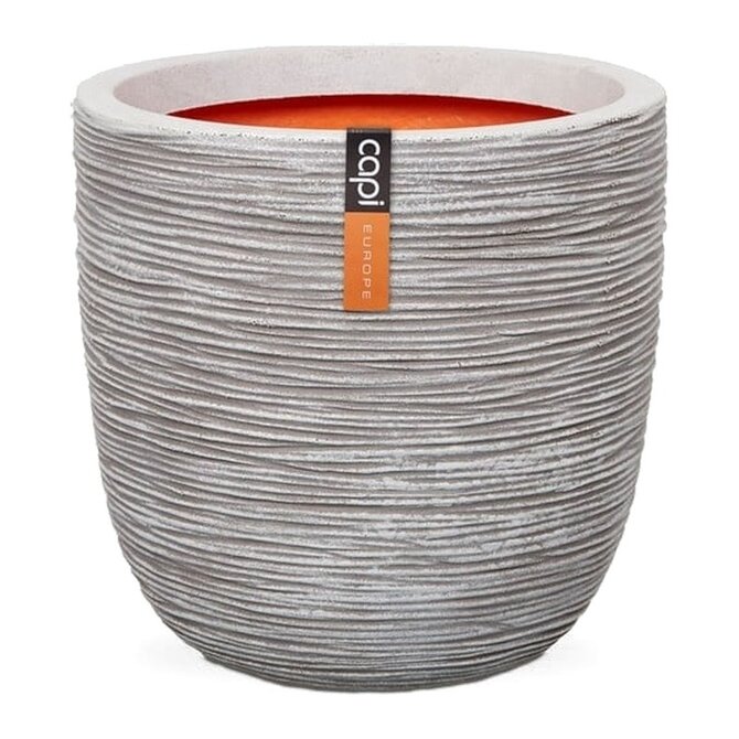 Coolplant Pot Bol Rib 35x34 Ivoor