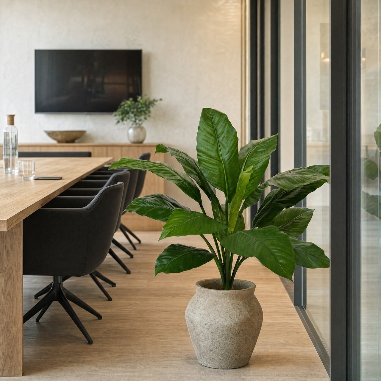 Spathiphyllum kunstplant 80 cm