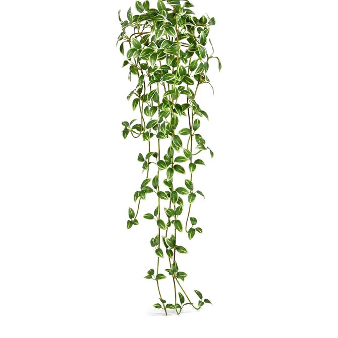 Coolplant Tradescantia kunsthangplant bont 90 cm