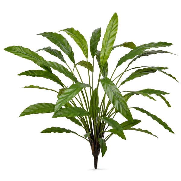 Coolplant Calathea kunstboeket groen 75 cm