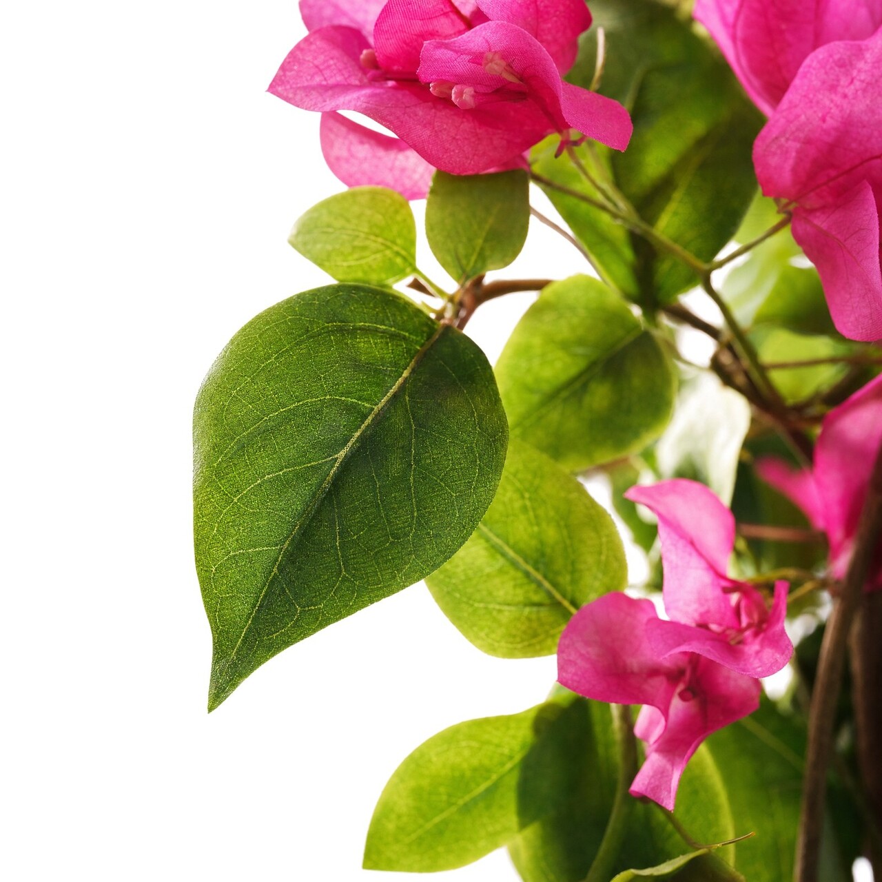 Bougainvillea kunsthangplant paars 100 cm