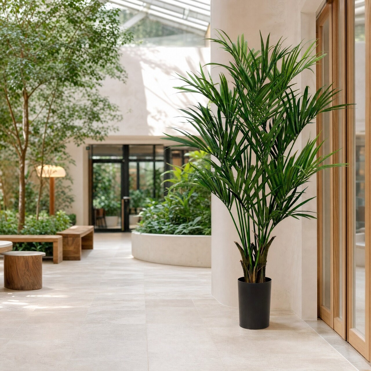 Kentia kunstpalm deluxe 190 cm