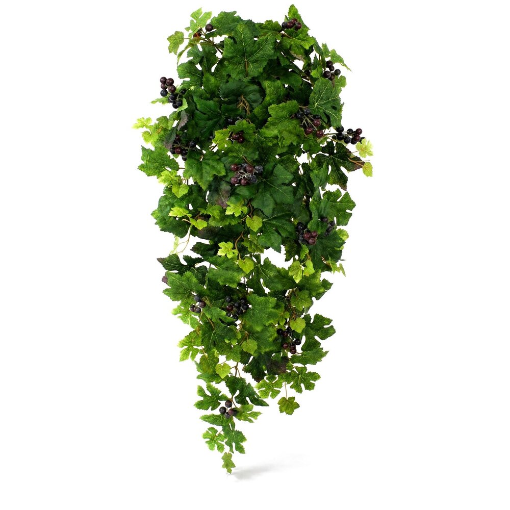 Coolplant Druivenblad kunsthangplant 90 cm