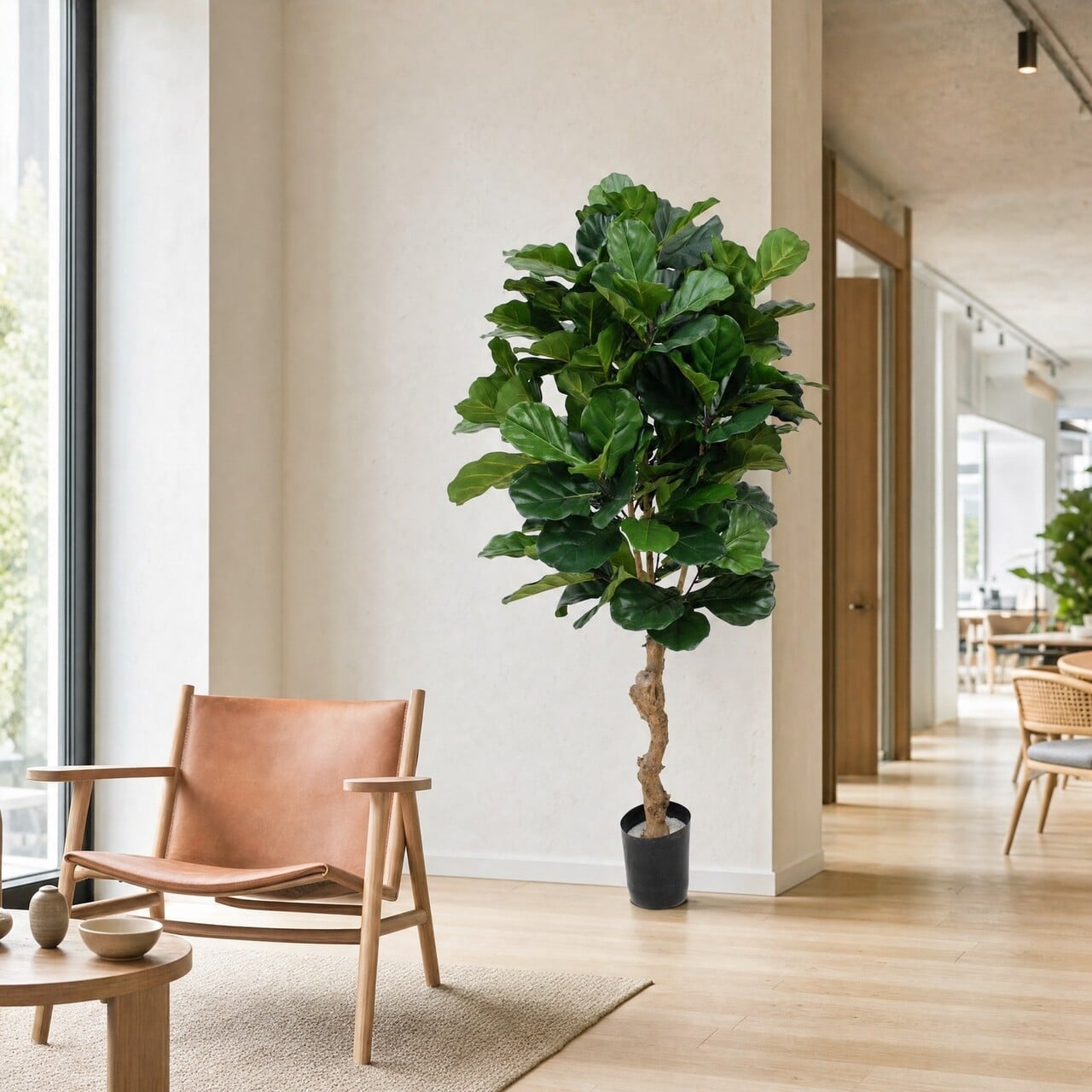 Ficus Lyrata kunstplant deluxe 155 cm