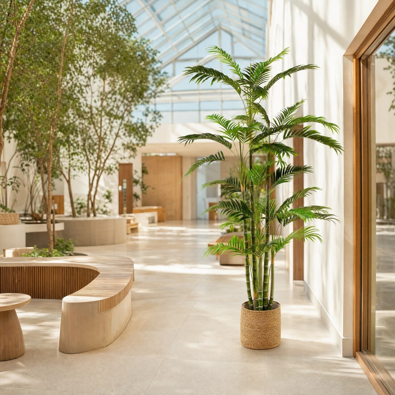 Areca kunstpalm deluxe 180 cm