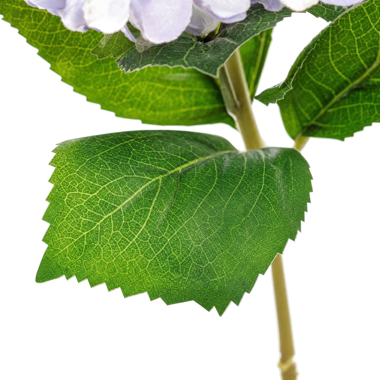 Hortensia kunstbloem blauw XL 93 cm