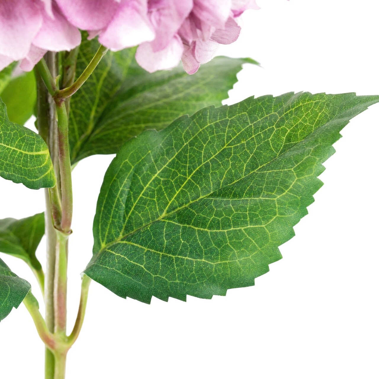 Hortensia kunstbloem paars XL 93 cm