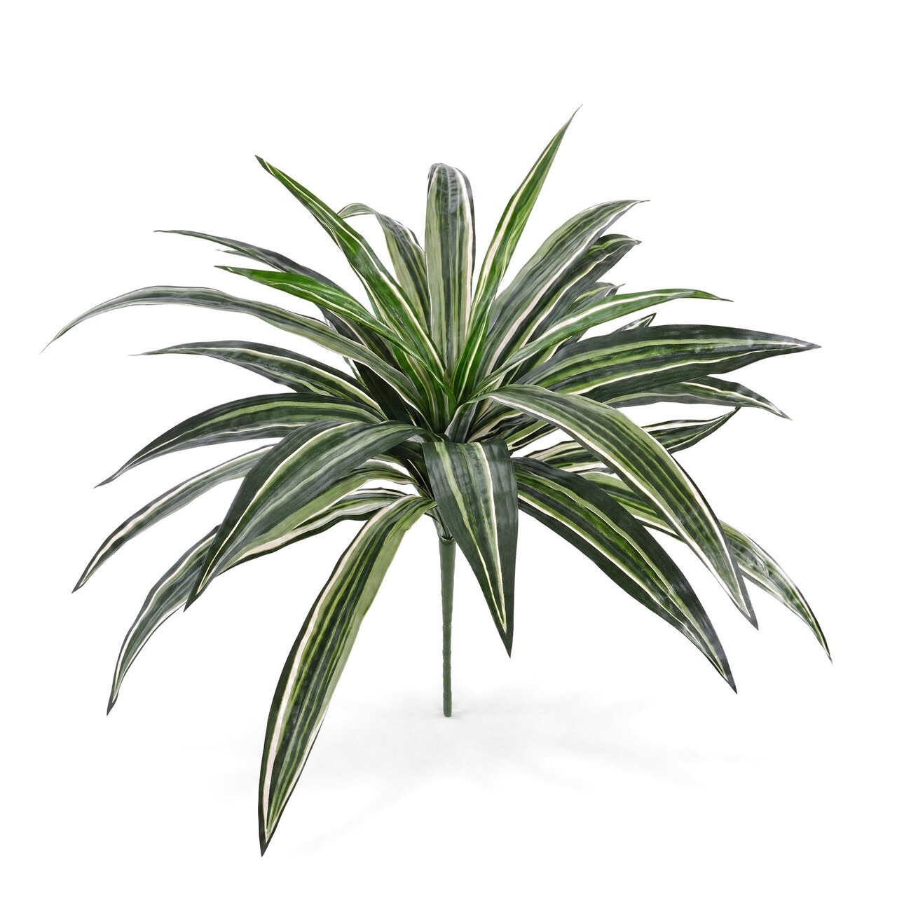 Dracaena kunstboeket groen-bont 40 cm