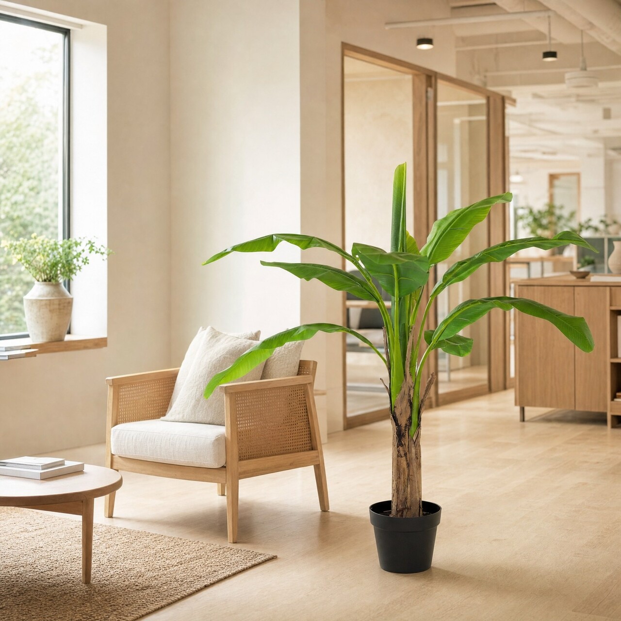 Bananen kunstplant 110 cm