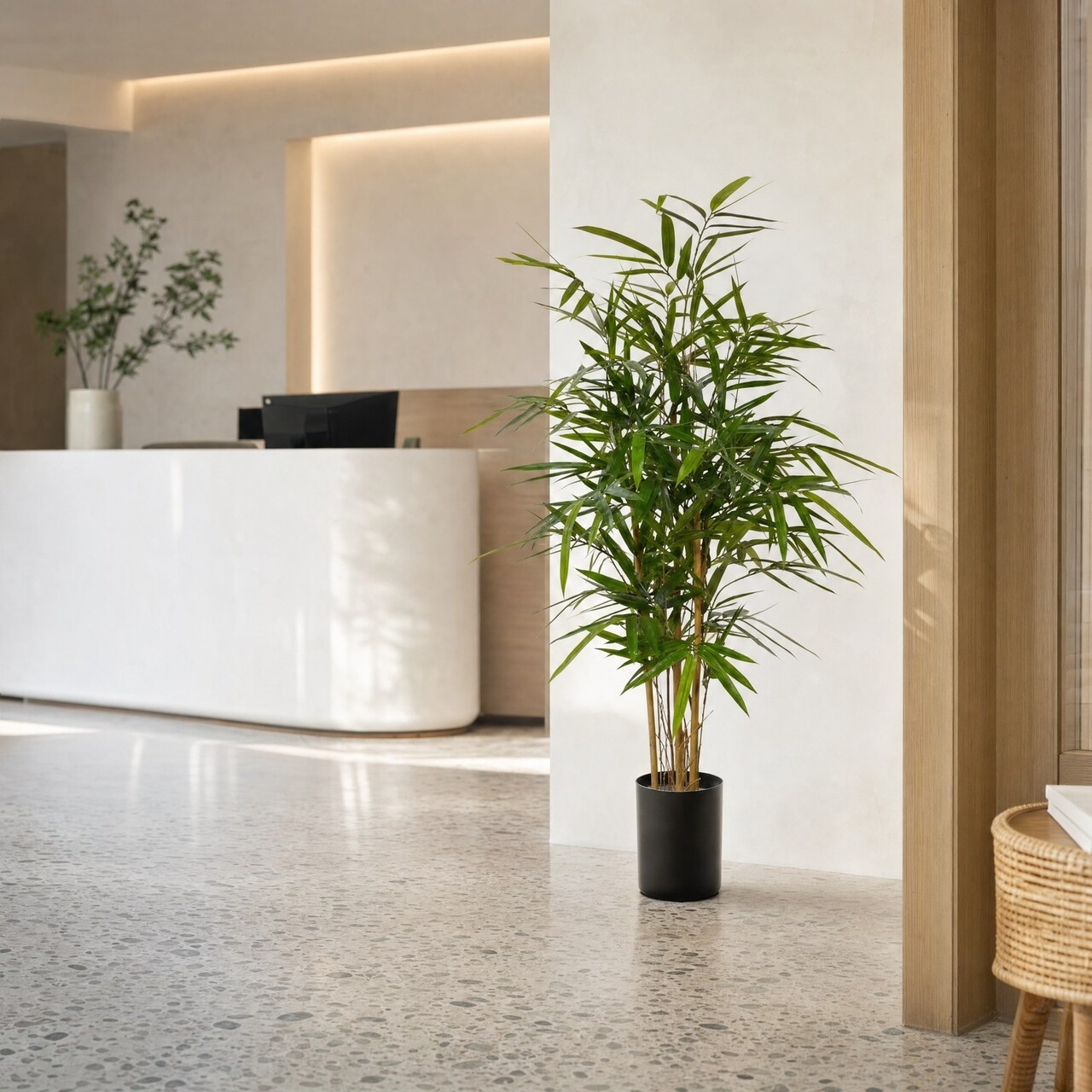 Bamboe kunstplant 95 cm