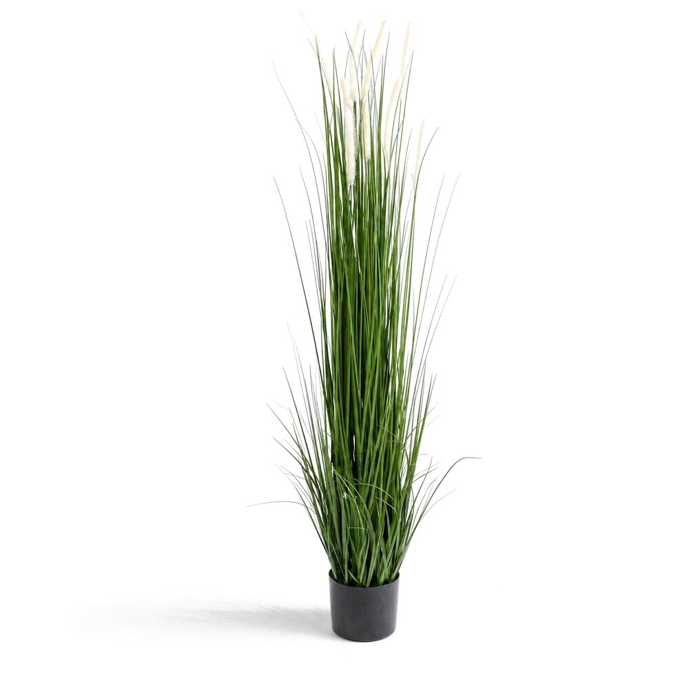 Coolplant Pluimgras kunstplant wit 150 cm