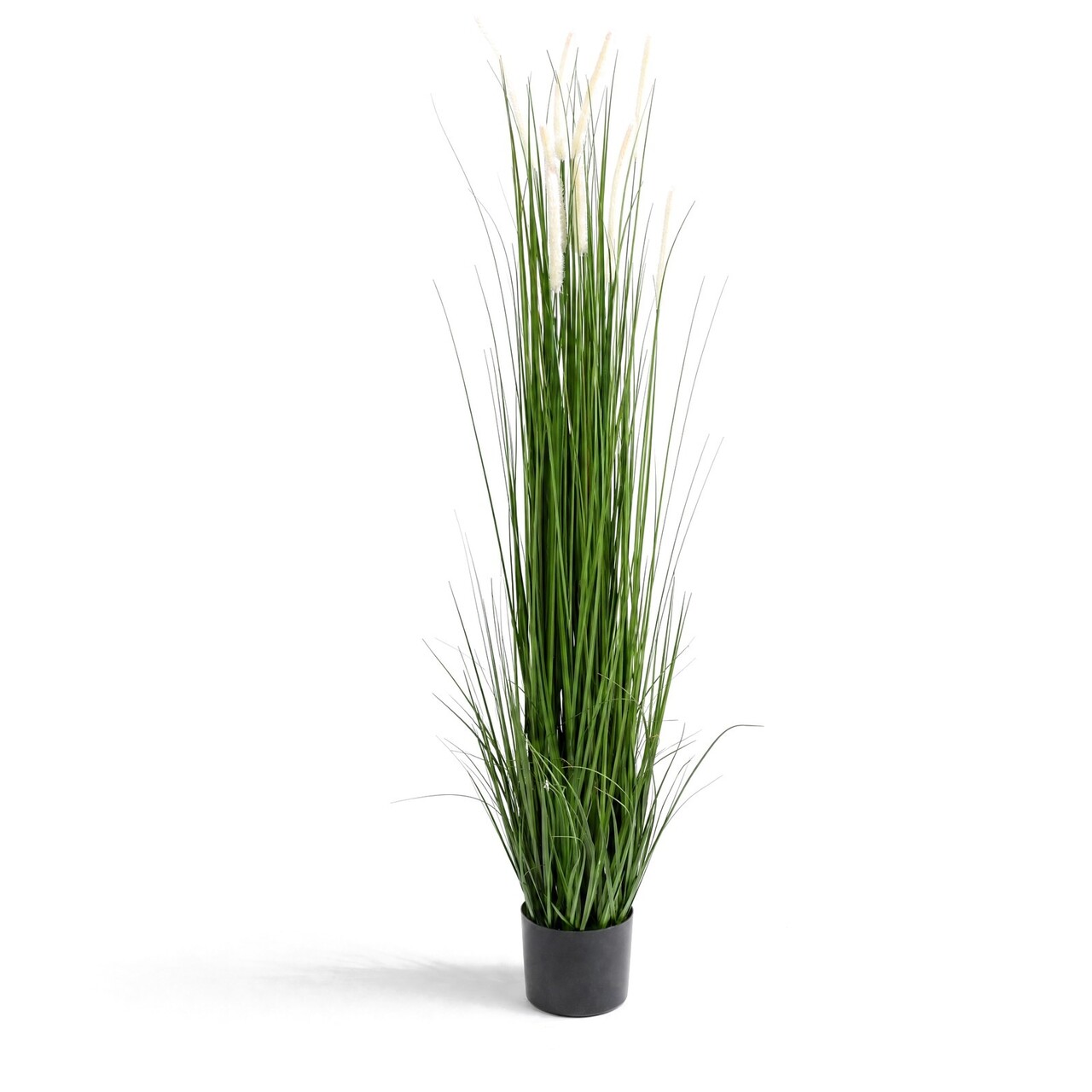 Pluimgras kunstplant wit 150 cm