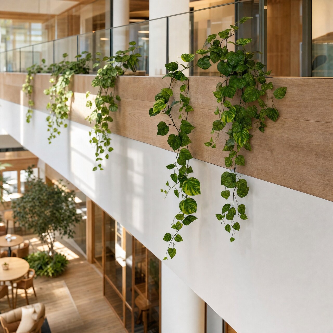 Pothos Kunstgirlande bunt 180 cm