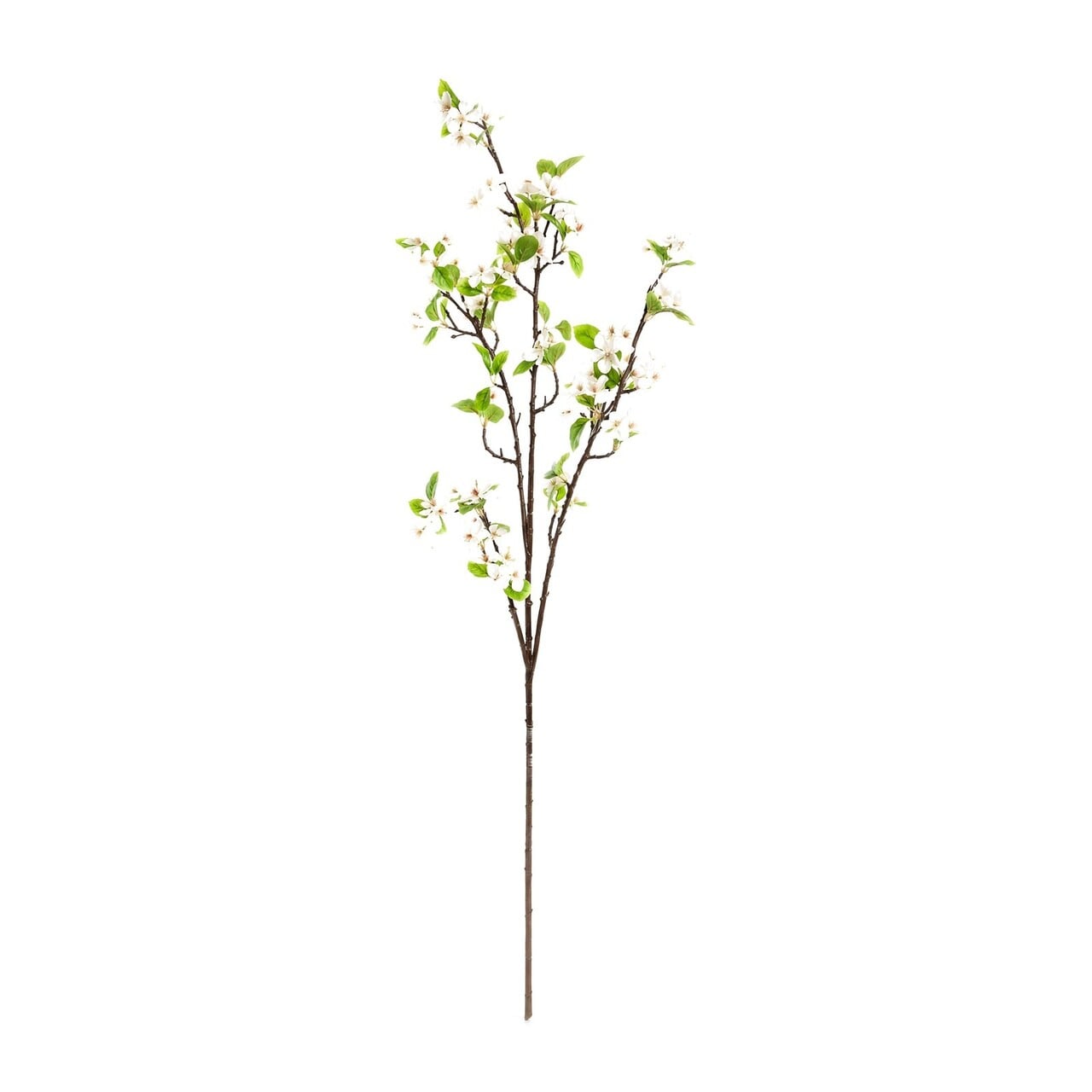 Bloesem kunsttak wit-roze 125 cm