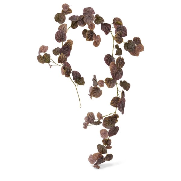 Coolplant Peperomia kunstguirlande bordeaux 180 cm