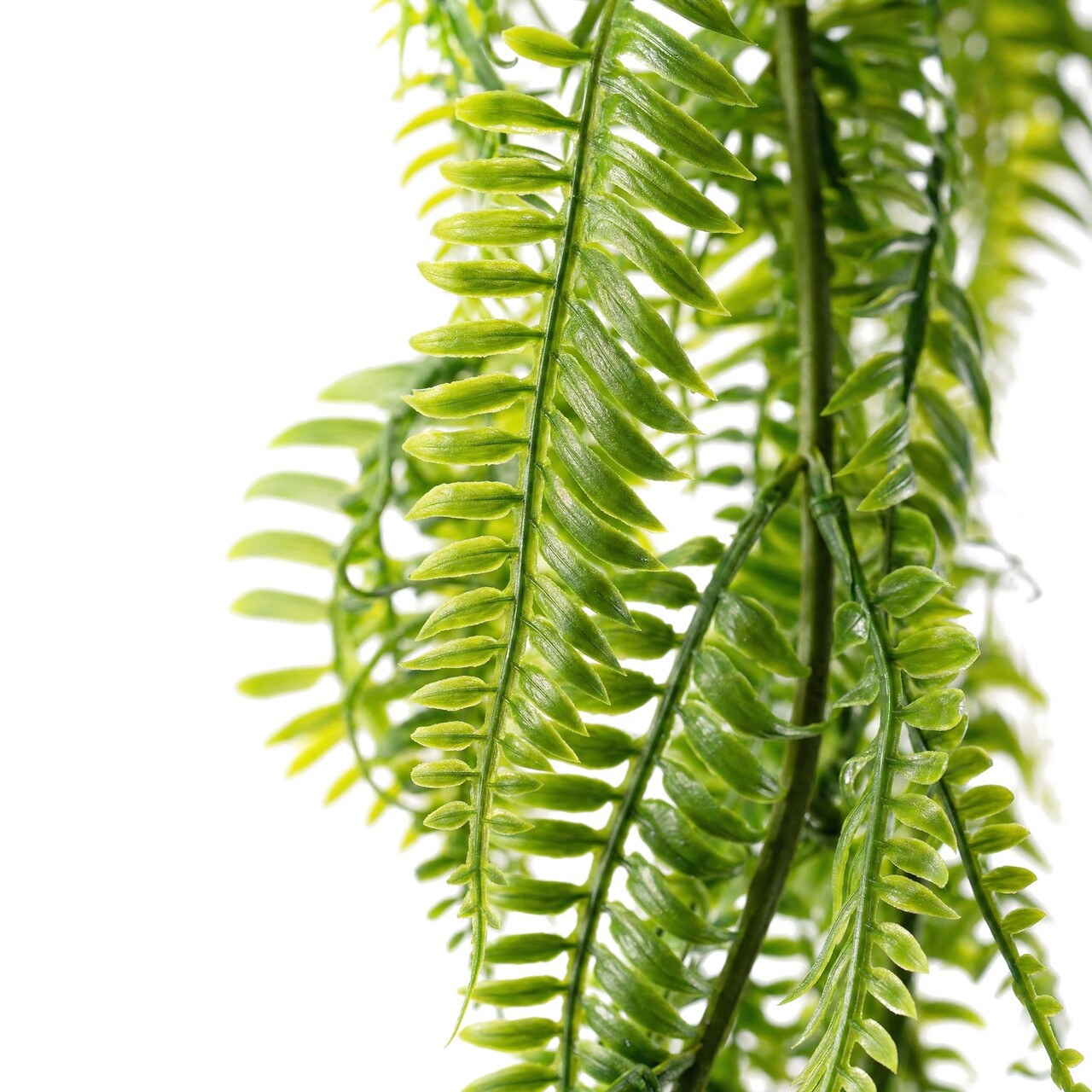 Veervaren kunsthangplant groen 167 cm – brandvertragend