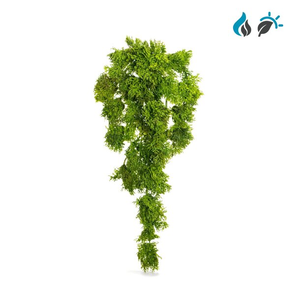 Rendiermos kunsthangplant 35 cm – FR & UV-bestendig