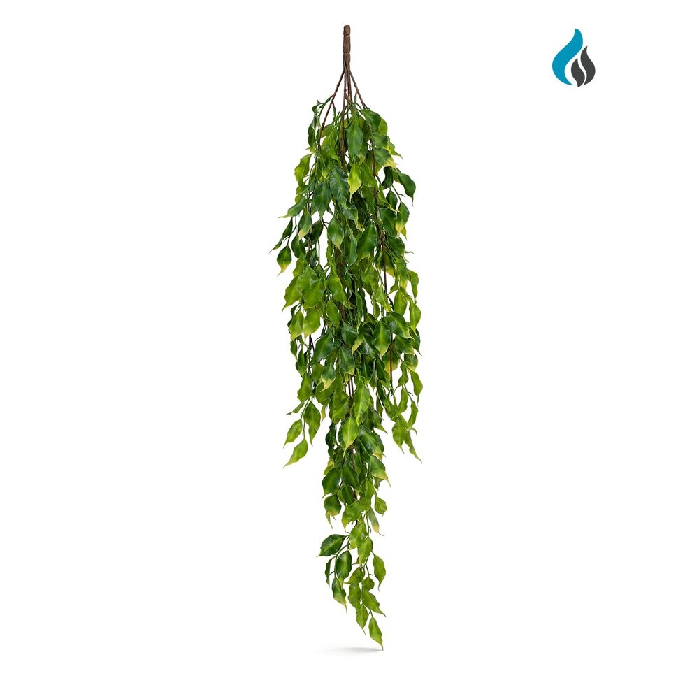 Ficus kunsthangplant kleinbladig 93 cm – brandvertragend
