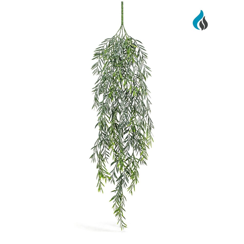 Eucalyptus Kunsthängepflanze grün 91 cm – schwer entflammbar