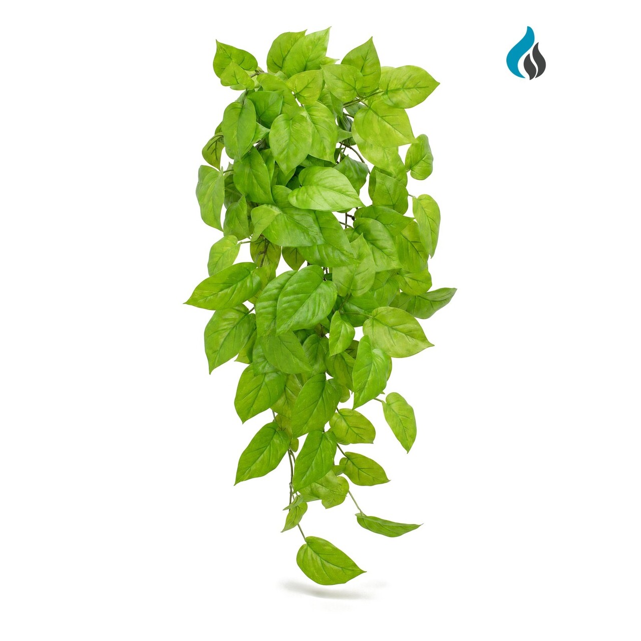 Pothos kunsthangplant lichtgroen 83 cm – brandvertragend