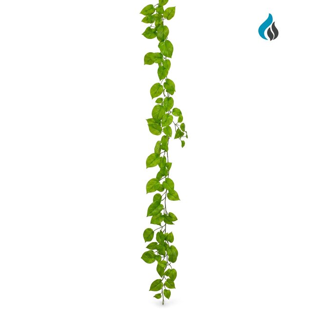 Pothos kunstslinger lichtgroen 182 cm – brandvertragend
