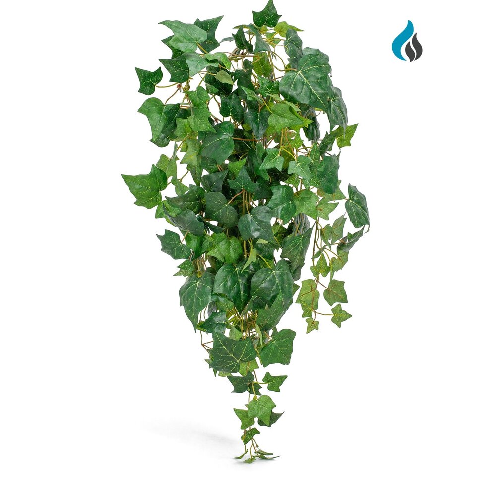 Hedera kunsthangplant vol 106 cm – brandvertragend