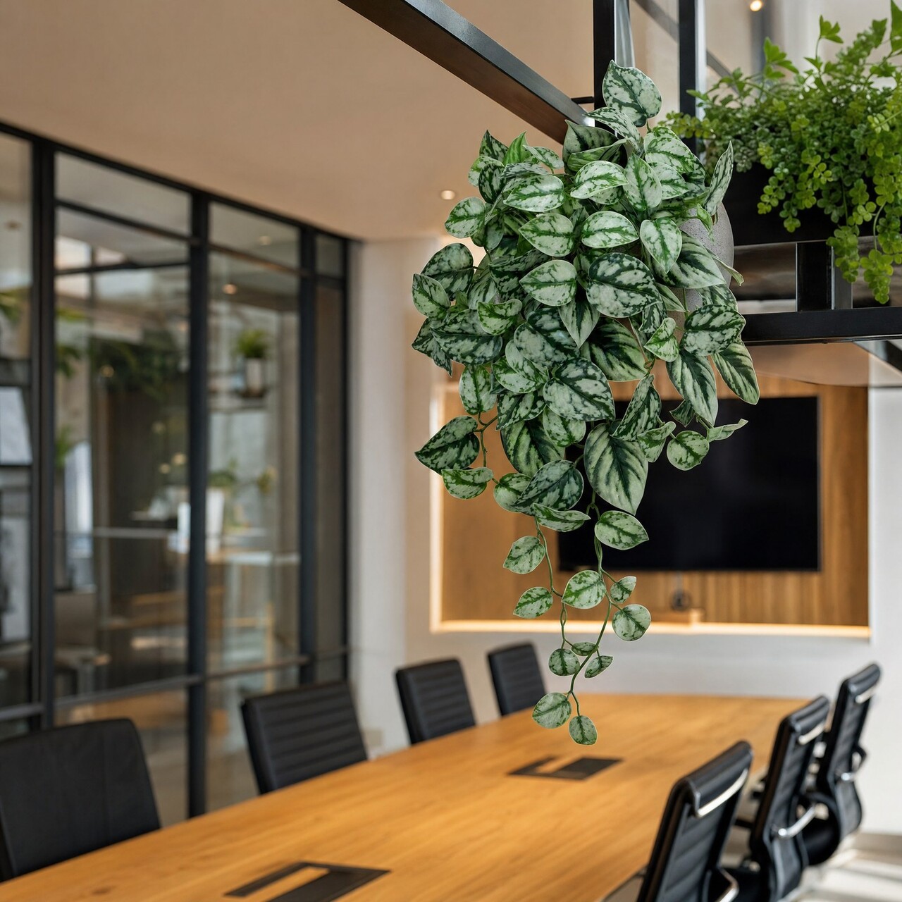 Scindapsus Kunsthängepflanze 40 cm – schwer entflammbar