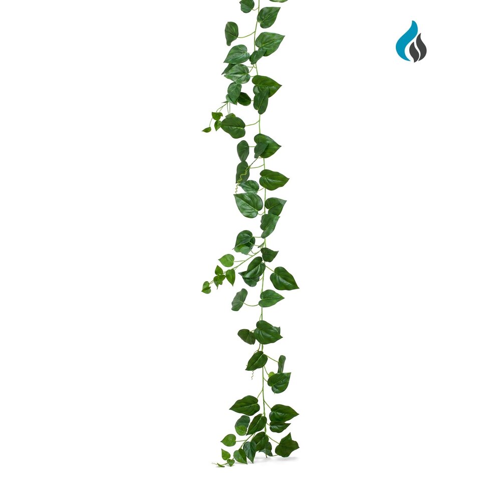 Philodendron kunstslinger 200 cm – brandvertragend