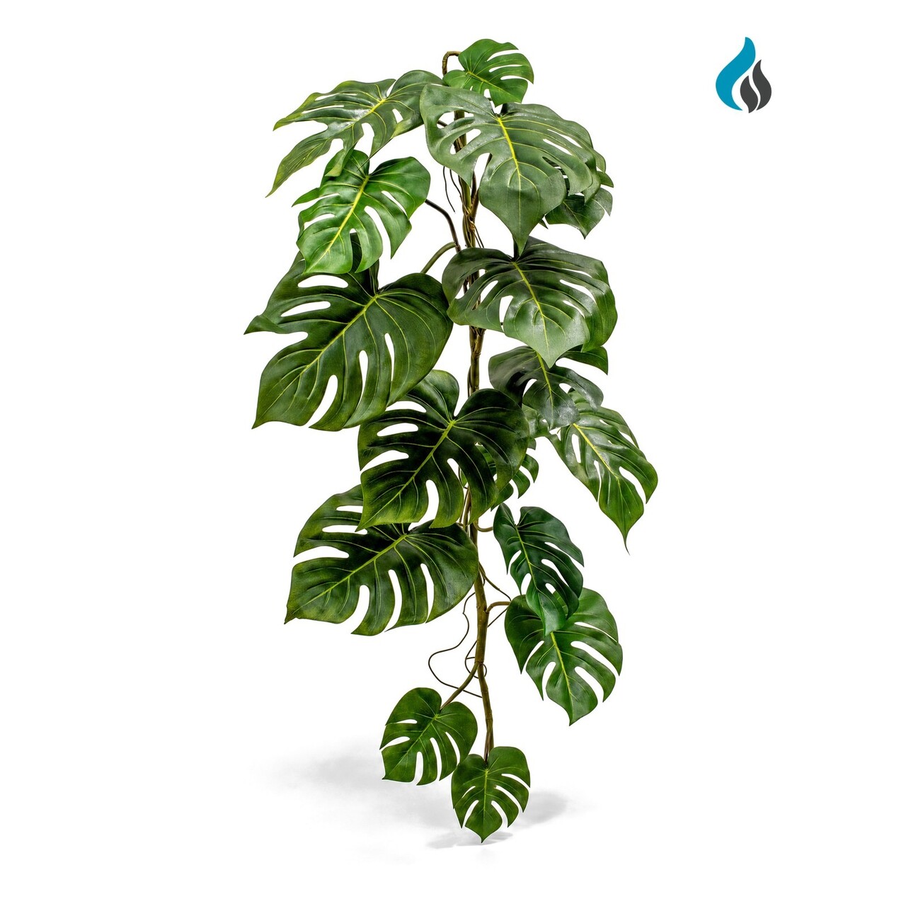 Splitphilodendron kunstslinger 125 cm – brandvertragend