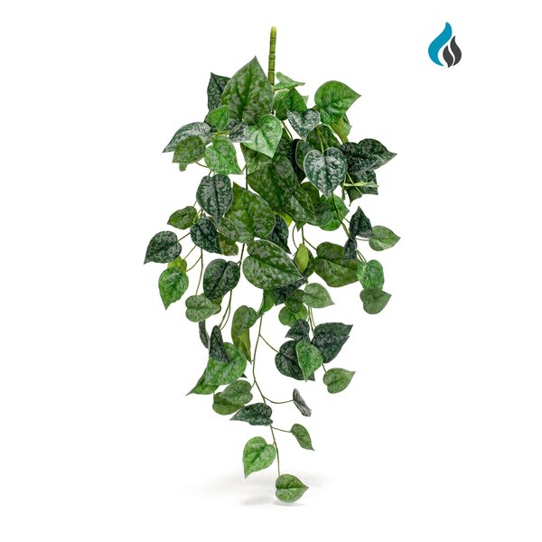 Scindapsus Silver Lady kunsthanger 80 cm – brandvertragend