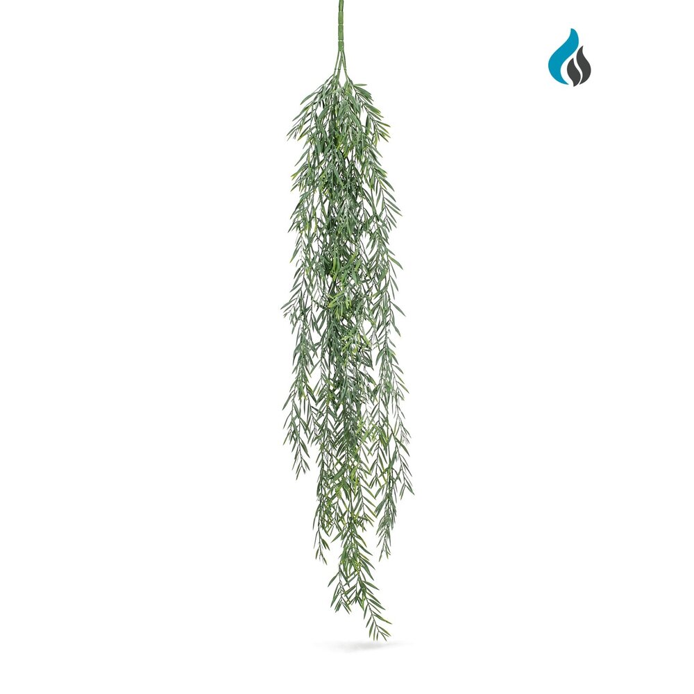 Eucalyptus kunsthanger grijsgroen 104 cm – brandvertragend
