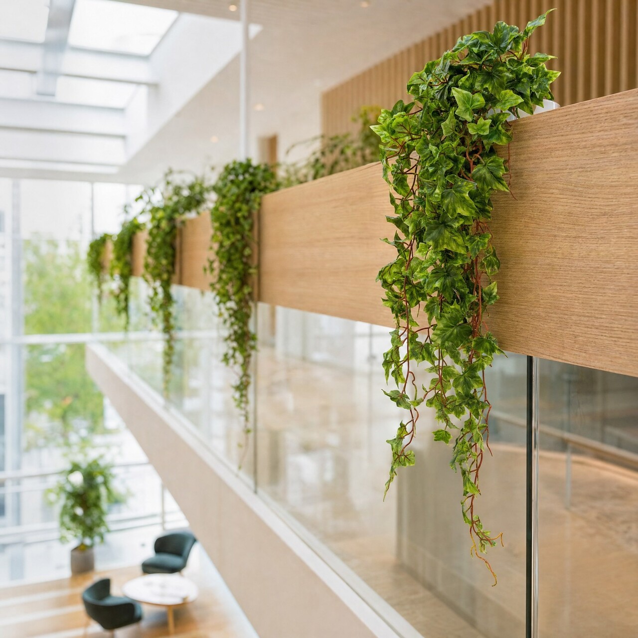 Hedera kunsthangplant 66 cm – UV-bestendig