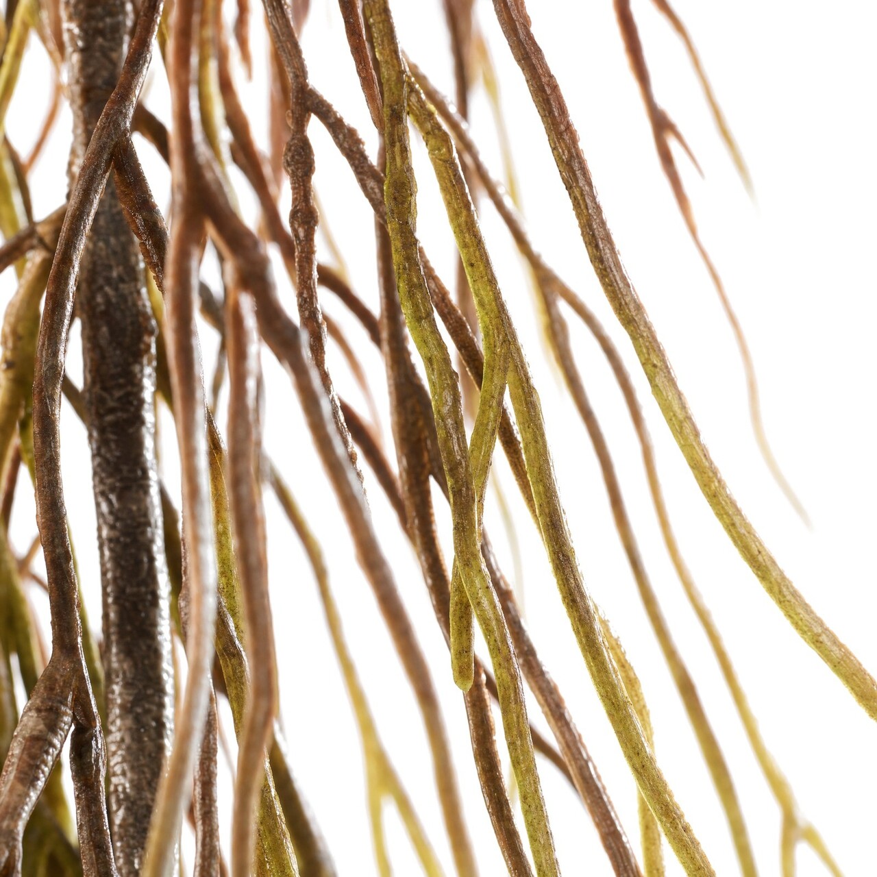 Gras kunsthangplant roodbruin 112 cm – UV-bestendig