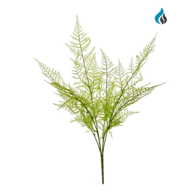 Varen kunstboeket lichtgroen 53 cm – brandvertragend