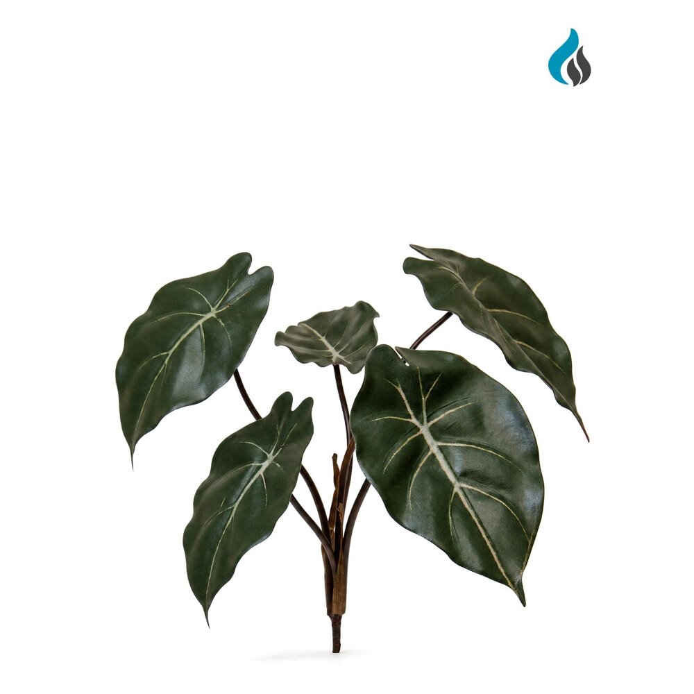 Syngonium kunstboeket 35 cm – brandvertragend