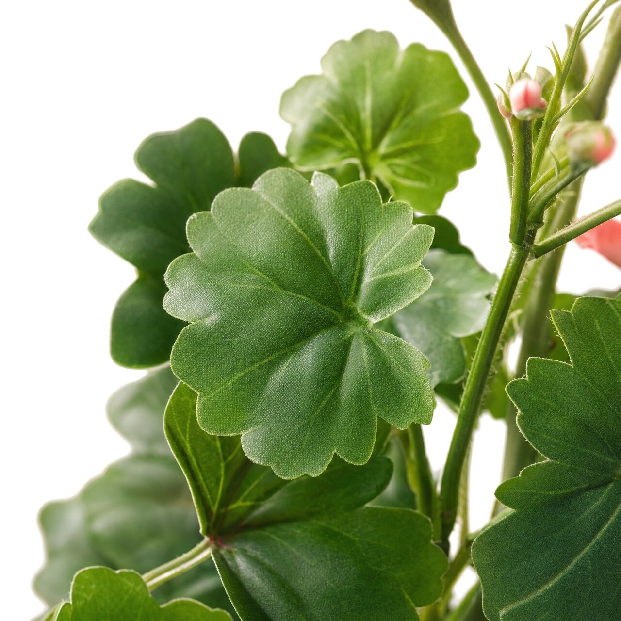 Geranium kunstboeket roze 38 cm – brandvertragend