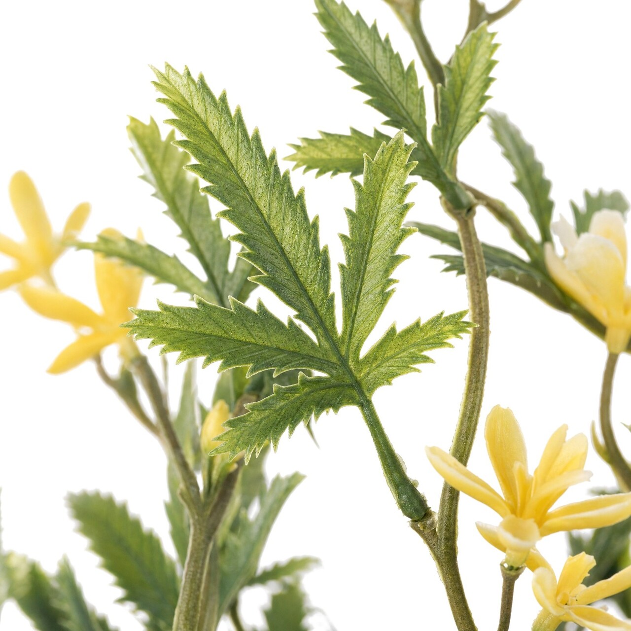 Kunstboeket gele bloemen 37 cm – FR & UV-bestendig