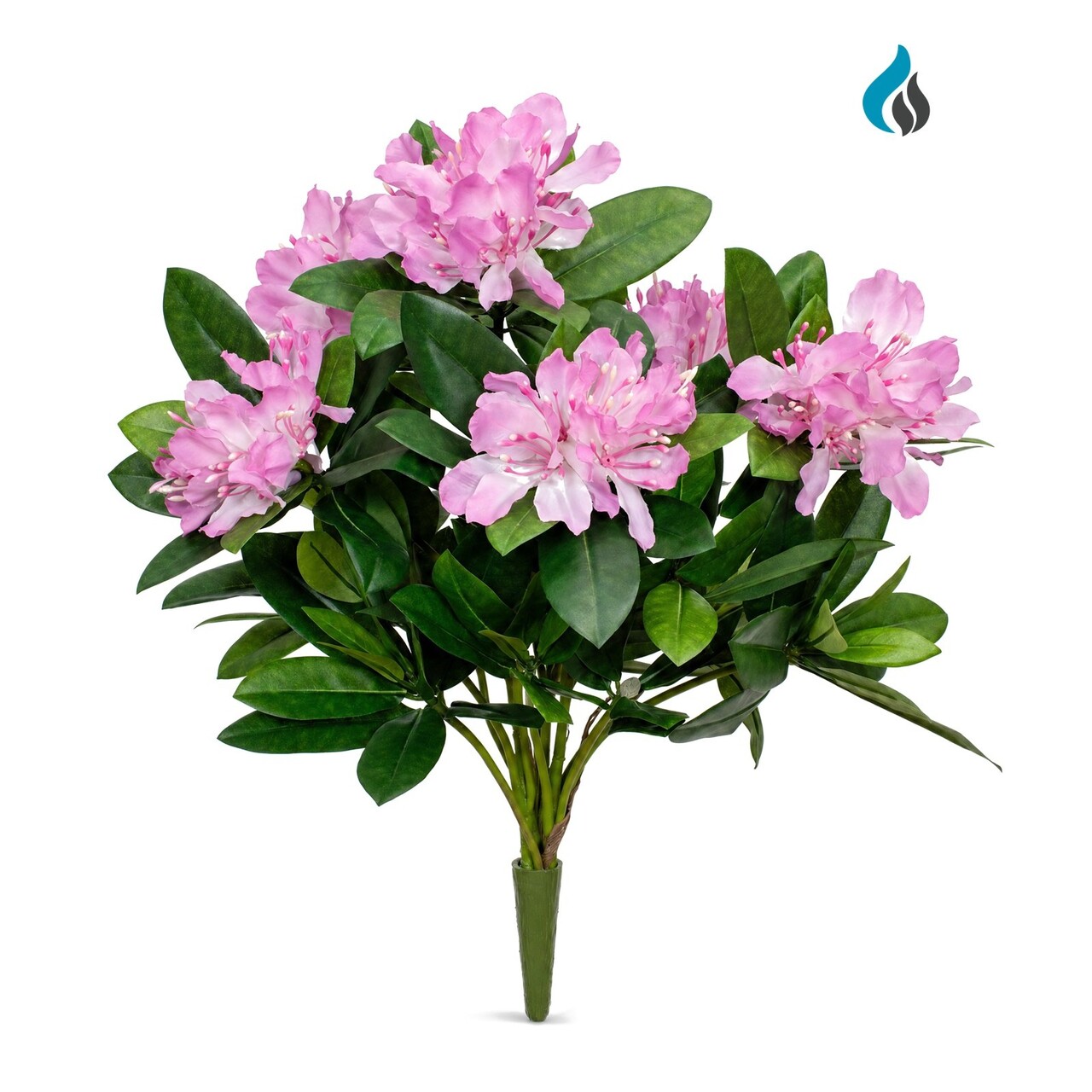 Rododendron kunstboeket roze 45 cm – brandvertragend