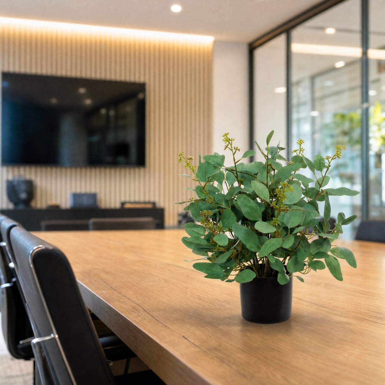Eucalyptus kunstplant 40 cm – brandvertragend
