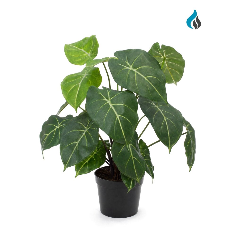 Syngonium kunstplant 58 cm – brandvertragend