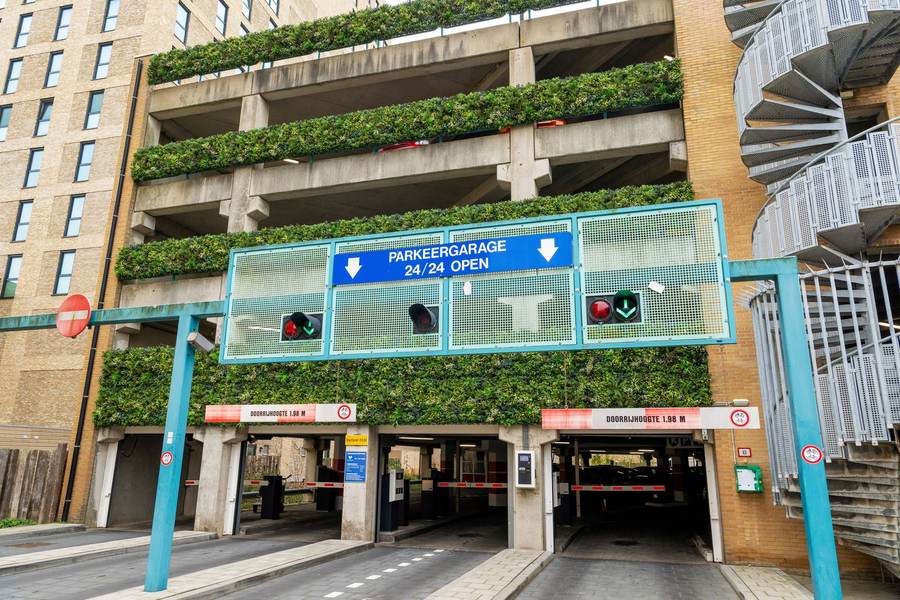 Parkhaus Vlissingen · Vlissingen · groene gevel