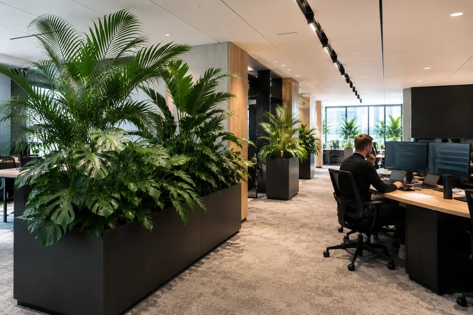 Kunstplanten op kantoor van Coolplant