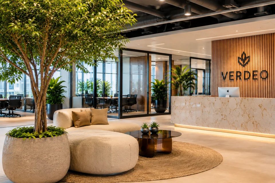 Kunstplanten op kantoor van Coolplant